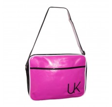 Underground Kulture Neon Purple Stargazer Postman Shoulder Bag